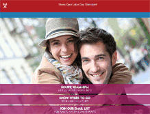 Tablet Screenshot of medfordoutletcenter.com